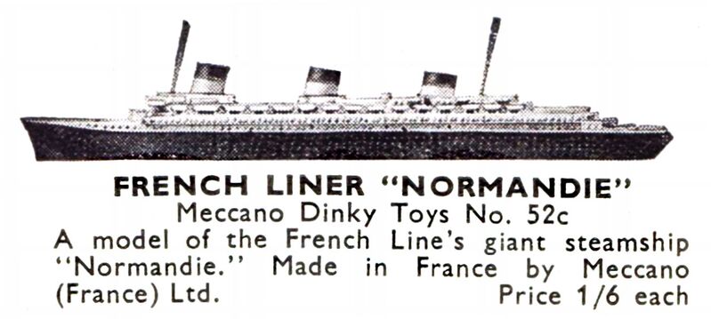 File:French Liner Normandie, Dinky Toys 52c (MM 1936-06).jpg