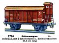 Güterwagen - Goods Wagon, Märklin 1796 (MarklinCat 1939).jpg