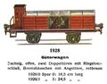 Güterwagen - Goods Wagon, Märklin 1928 (MarklinCat 1931).jpg
