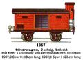 Güterwagen - Goods Wagon, Märklin 1967 (MarklinCat 1931).jpg