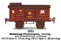 Güterzug-Packwagen - Goods Luggage Van, Märklin 1971 (MarklinCat 1931).jpg