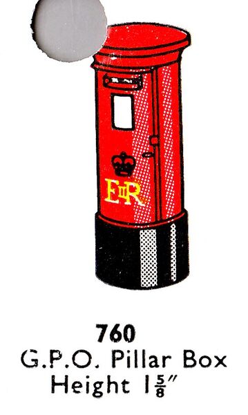 File:GPO Pillar Box, Dinky Toys 760 (DinkyCat 1956-06).jpg