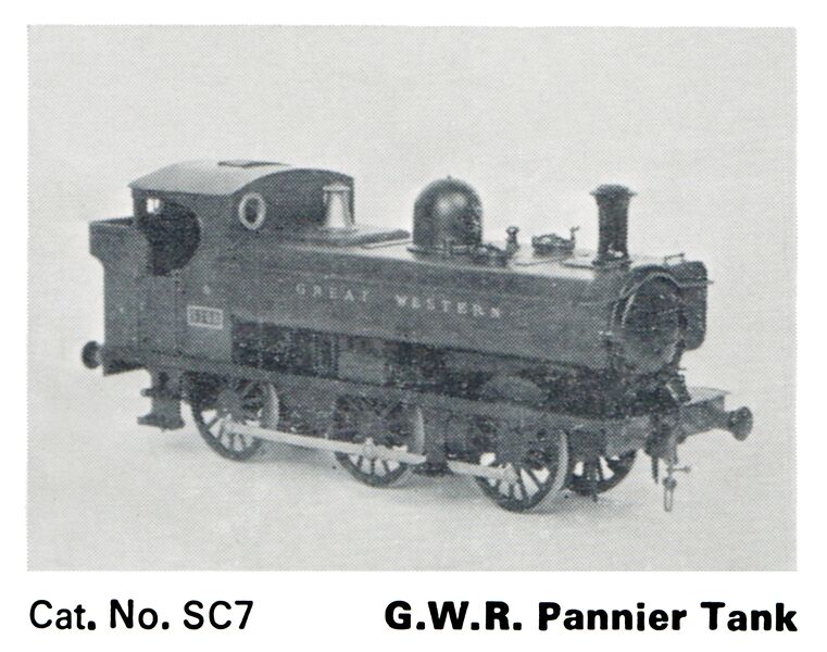 File:GWR Pannier Tank Engine, card model (Trix1800 SC7).jpg