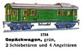 Gepäckwagen - Baggage Car, green, Märklin 1754 (MarklinCat 1939).jpg