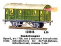 Gepäckwagen - Baggage Car with Lights, green, Märklin 1728-B (MarklinCat 1939).jpg