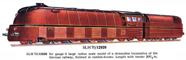 1936: German Streamline loco, Märklin SLH 12920