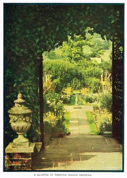 File:Glimpse of Preston Manor Gardens (BrightonHbk 1935).jpg