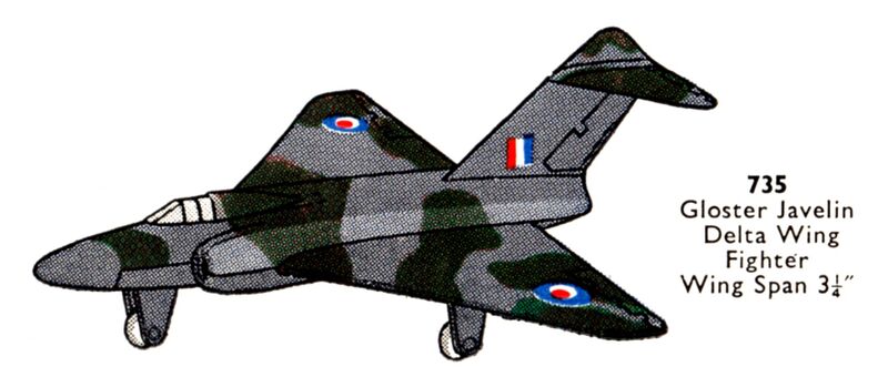 File:Gloster Javelin Delta Wing Fighter, Dinky Toys 735 (DinkyCat 1956-06).jpg