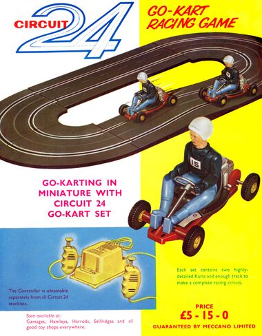 October 1963: full-page advert in Meccano Magazine, for the Go-Kart version