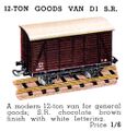 Goods Van 12-Ton SR, Hornby Dublo D1 (DubloBrochure 1938).jpg
