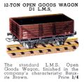 Goods Wagon Open 12-Ton LMS, Hornby Dublo D1 (DubloBrochure 1938).jpg