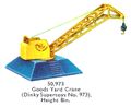 Goods Yard Crane, Dinky Toys 50 973 (MCat 1956).jpg