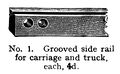 Grooved Side Rail for Carriage or Truck, Primus Part No 1 (PrimusCat 1923-12).jpg