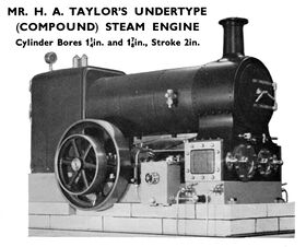 H.A. Taylor's Compound Undertype engine, Stuart Turner