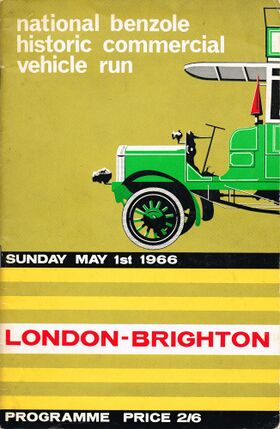 1966 Veteran Commercial vehicles rally booklet