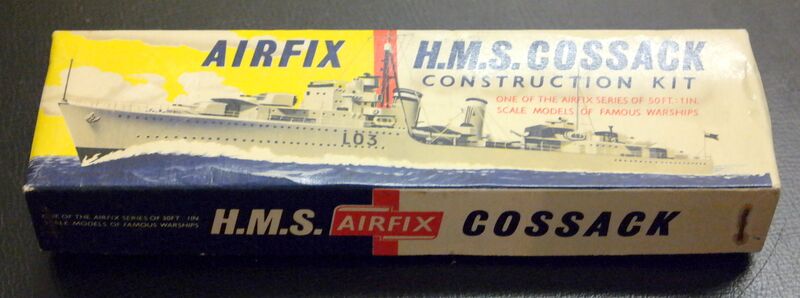 File:HMS Cossack plastic construction kit (Airfix).jpg