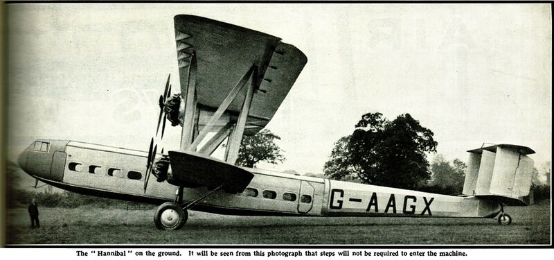 File:Handley Page Hannibal G-AAGX, side view, Imperial Airways (MM 1931-04).jpg