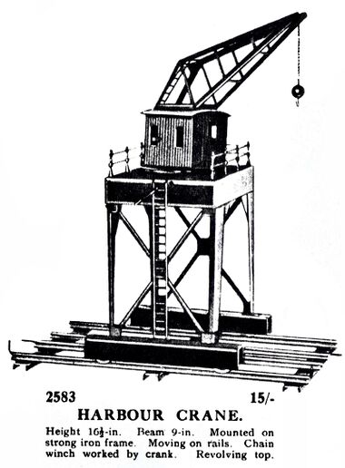 ~1925: Harbour Crane, Märklin 2583