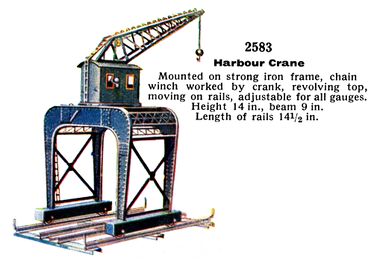 1936: Blue Harbour Crane Märklin 2583