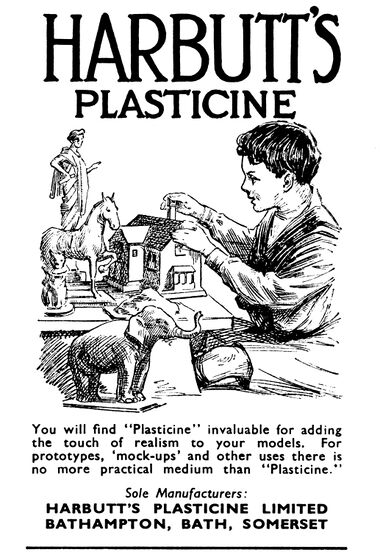 1950: Adding realism with Plasticine