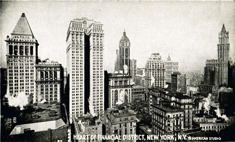 File:Heart of Financial District, New York (Bardell 1923).jpg