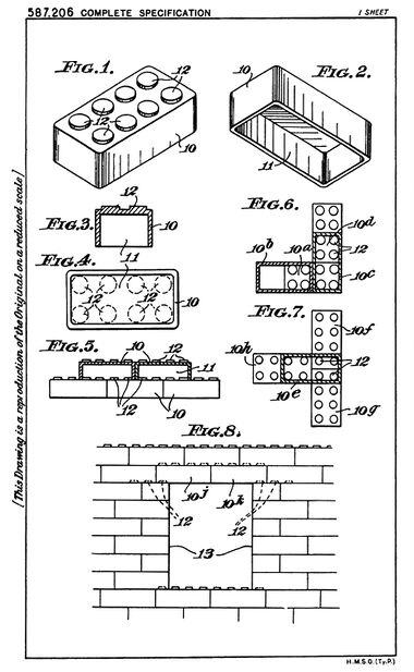 1944: Initial Hilary Page patent, earlier design (granted 1947)