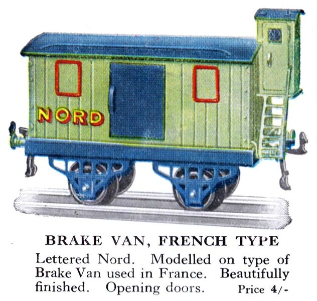 File:Hornby Brake Van, French Type (1928 HBoT).jpg
