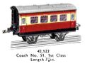 Hornby Coach No51 1st Class 42,122 (Mat 1956).jpg