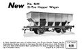 Hornby Dublo 4644 21-Ton Hopper Wagon (MM 1963-10).jpg
