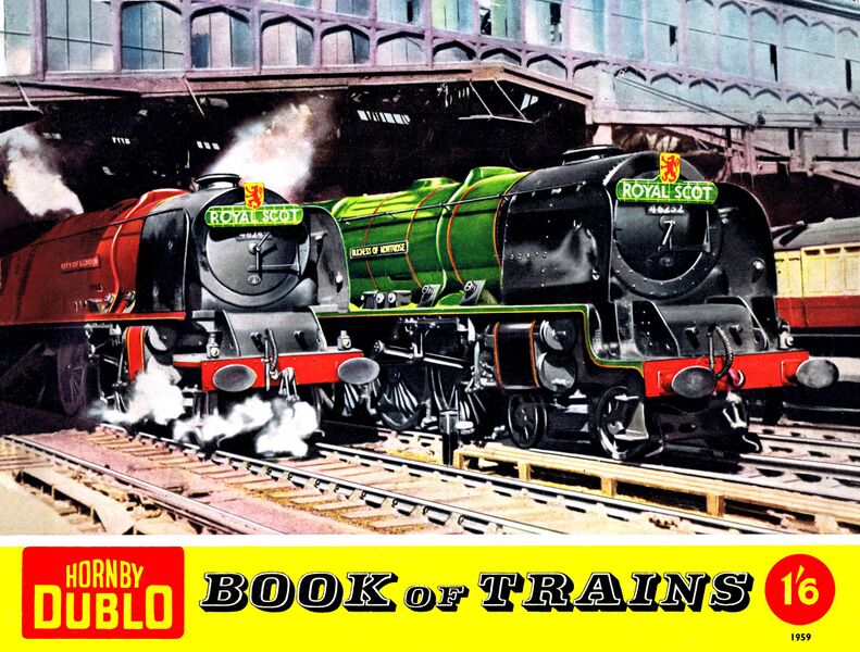 File:Hornby Dublo Book of Trains (1959), front cover.jpg