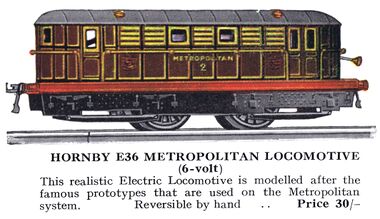 Metropolitan underground locomotive (1934)