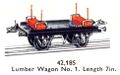 Hornby Lumber Wagon No1 42,185 (MCat 1956).jpg