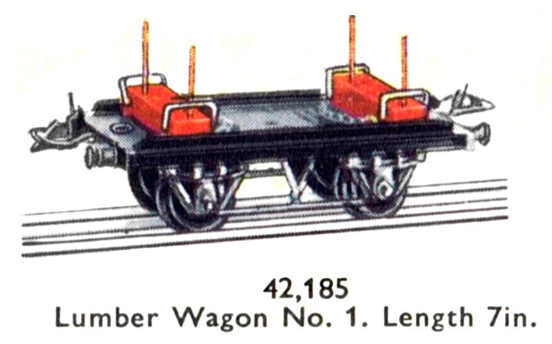 File:Hornby Lumber Wagon No1 42,185 (MCat 1956).jpg
