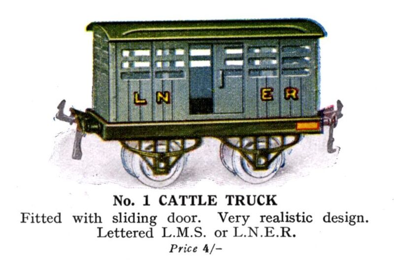 File:Hornby No.1 Cattle Truck LMS LNER (1925 HBoT).jpg