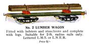 Hornby No.2 Lumber Wagon (1925 HBoT).jpg