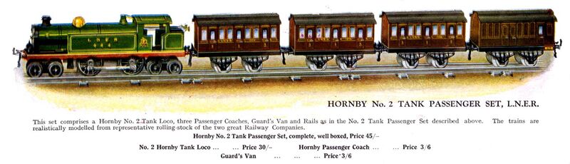 File:Hornby No.2 Tank Passenger Set, LNER (1925 HBoT).jpg