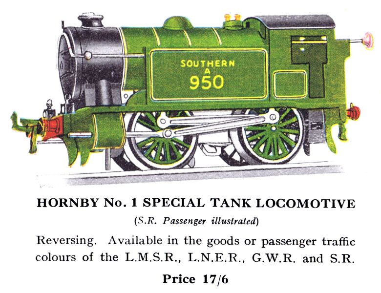 File:Hornby No1 Special Tank Locomotive, Southern A 950 (HBoT 1934).jpg