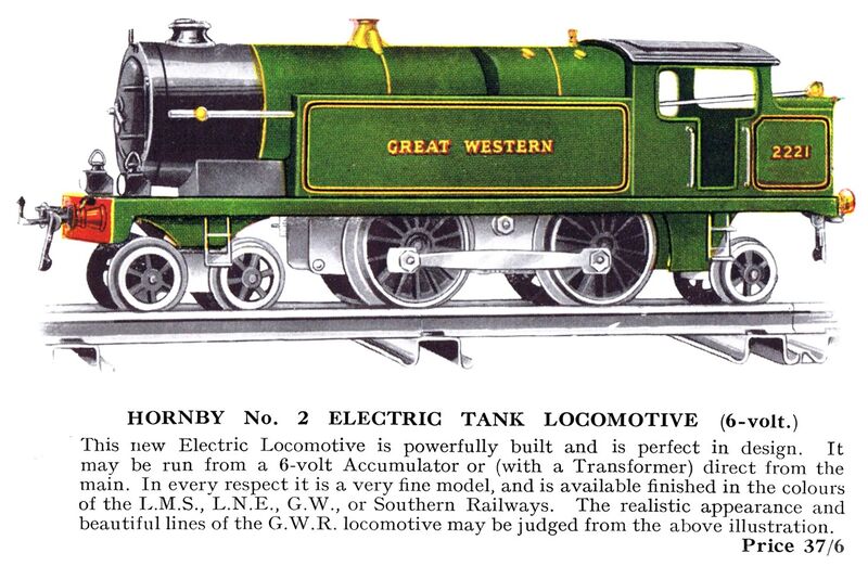 File:Hornby No2 Special Electric Tank Locomotive GW 2221 (HBoT 1930).jpg