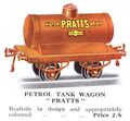 Hornby Petrol Tank Wagon, Pratts (HBoT 1930).jpg