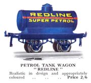 Hornby Petrol Tank Wagon, Redline (HBoT 1930).jpg