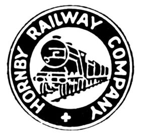 Hornby Railway Company Badge (b&w)