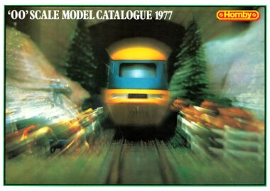 1977 Hornby Railways catalogue front cover