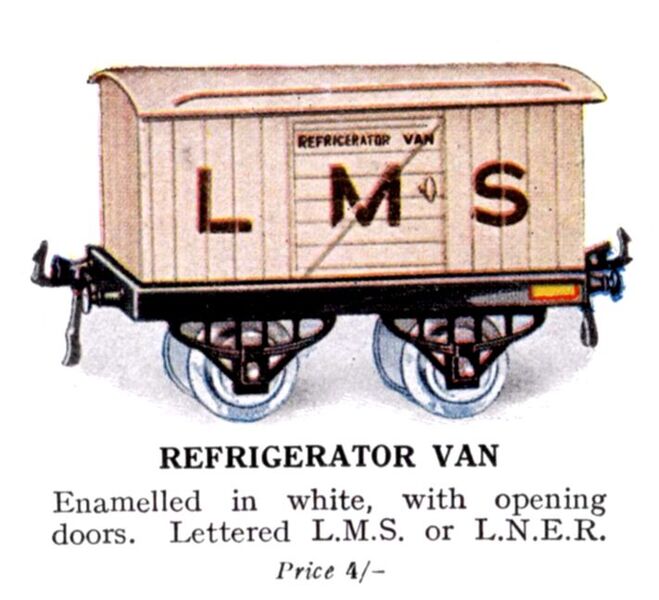 File:Hornby Refrigerator Van LMS LNER (1925 HBoT).jpg