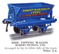 Hornby Side Tipping Wagon, Robert Hudson Ltd (HBoT 1930).jpg