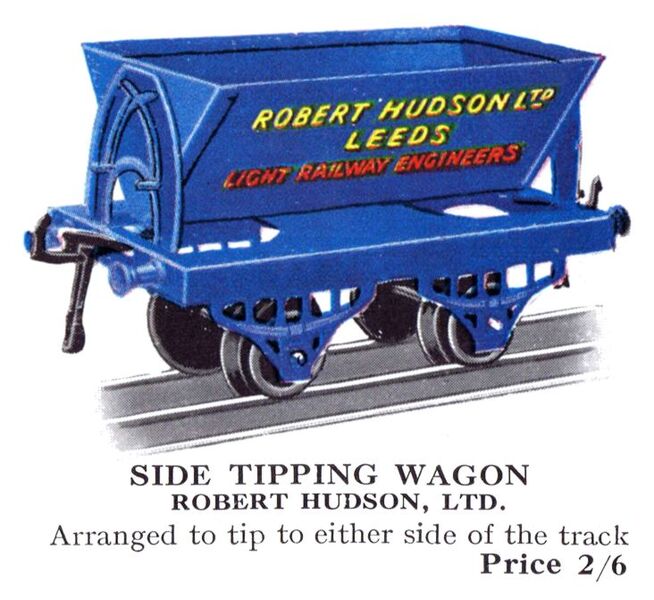 File:Hornby Side Tipping Wagon, Robert Hudson Ltd (HBoT 1930).jpg
