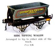 Hornby Side Tipping Wagon (1925 HBoT).jpg