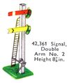 Hornby Signal, Double Arm No2 42,361 (MCat 1956).jpg