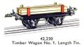 Hornby Timber Wagon No1 42,230 (MCat 1956).jpg