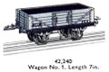 Hornby Wagon No1 42,240 (MCat 1956).jpg