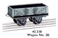 Hornby Wagon No20 42,238 (MCat 1956).jpg